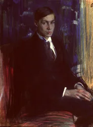 Portrait de Boris Pasternak (1890-1960), 1917